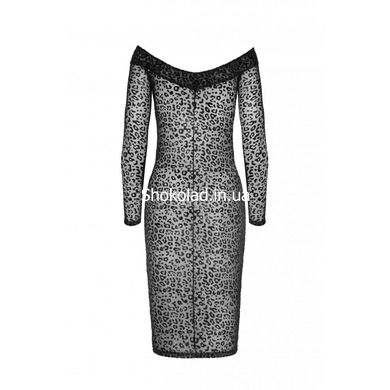 Сексуальна сукня з леопардовим принтом L F284 Noir Handmade - картинка 5