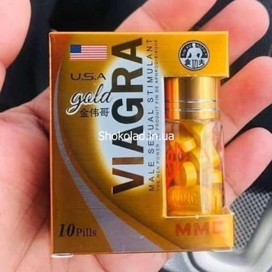 Пігулки ViagraGold USA (ціна за упаковку, 10 шт) - картинка 4