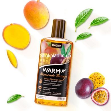 Їстівна масажна олія з ефектом, що розігріває WARMup Mango Maracuya 150 мл - картинка 2