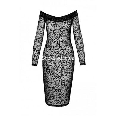 Сексуальна сукня з леопардовим принтом L F284 Noir Handmade - картинка 4