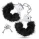 Наручники з хутром Blush Temptasia - Plush Fur Cuffs - Black - зображення 1