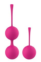Вагінальні кульки PLEASURE BALLS, Рожевий - картинка 1