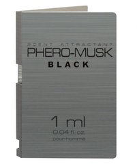Духи з феромонами чоловічі Phero Musk Black, 1ml - картинка 1