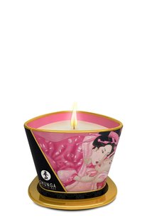 Свічка для масажу MASSAGE CANDLE ROSES, 170 мл - картинка 1