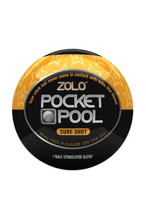 Мастурбатор ZOLO POCKET POOL SURE SHOT - картинка 1