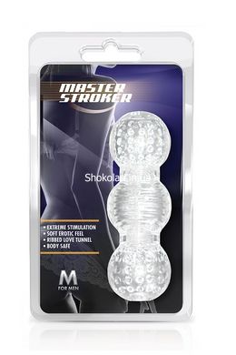 МАСТУРБАТОР M FOR MEN MASTER STROKER CLEAR - картинка 2