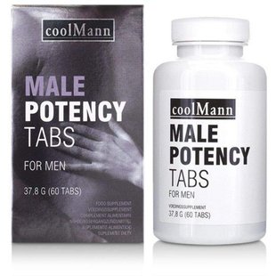 Капсули для потенції COOLMANN MALE POTENCY TAB 60TABS - картинка 1