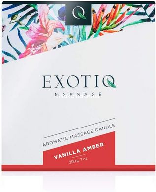 Масажна Свічка Exotiq Massage Candle Vanilla 200g - картинка 4