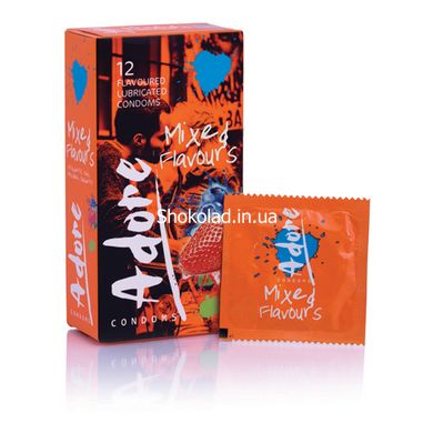 Презервативи Adore Flavours Condoms 12 шт - картинка 1
