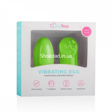Віброяйце з пультом Easytoys Remote Control Vibrating Egg, зелене - картинка 4