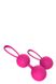 Вагінальні кульки PLEASURE BALLS, Рожевий - зображення 3