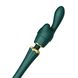 Вібратор мікрофон з насадками Zalo Kyro Wand Turquoise Green, Черный - зображення 5