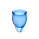 T360904 менструальні чаші Satisfyer Feel Confident DARK BLUE - зображення 3