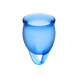 T360904 менструальні чаші Satisfyer Feel Confident DARK BLUE - зображення 4