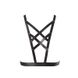 Портупея с перекрестным плетением на груди MAZE Bijoux Indiscrets черная, OS - изображение 5
