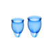 T360904 менструальні чаші Satisfyer Feel Confident DARK BLUE - зображення 1