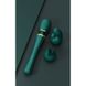 Вібратор мікрофон з насадками Zalo Kyro Wand Turquoise Green, Черный - зображення 11