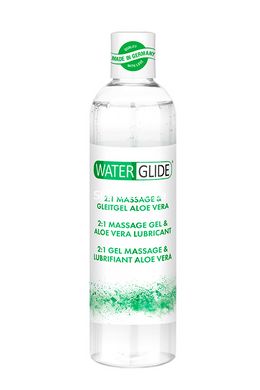 Лубрикант і масажний гель 2 в1 WATERGLIDE ALOE VERA, 300 мл - картинка 1