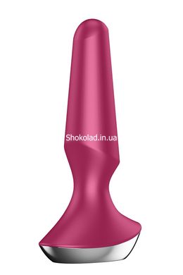 Анальная пробка с функцией управления с смартфона Satisfyer Vibrator ilicious 2, бордовый - картинка 3