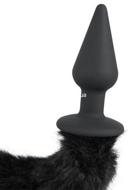 Анальна пробка с гибким хвостом Bad Kitty чорна, 3.5 х 73 см - картинка 10