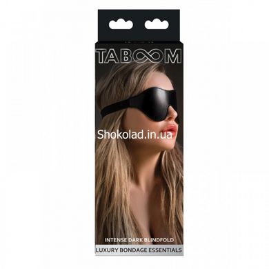 Маска на очі Taboom Intense Dark Blindfold, чорна - картинка 2