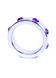 Эрекционное кольцо с фиолетовыми камнями - изображение 2