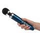 Масажер-мікрофон Doxy Die Cast 3R Wand Vibrator - синій - зображення 3
