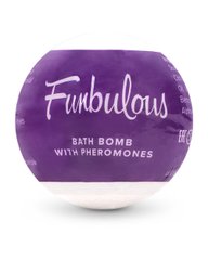 Бомбочка для ванни з феромонами Obsessive Bath bomb with pheromones Fun, Білий - картинка 1
