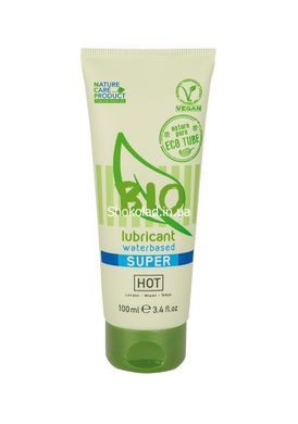 Органический лубрикант на водной основе Hot Bio Lube Super, 100 мл - картинка 1