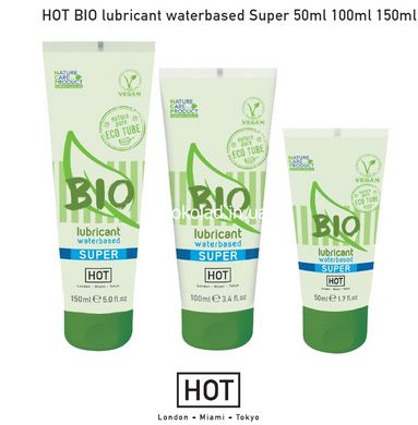 Органический лубрикант на водной основе Hot Bio Lube Super, 100 мл - картинка 2