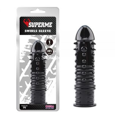 Насадка Chisa Superme swirls Black - картинка 1