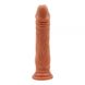 Фалоімітатор з хребтом Lascivious Dildo Latin, Коричневий