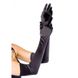 Рукавички One Size Extra Long Opera Length Satin Gloves від Leg Avenue, чорні - зображення 1