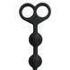 Анальні намисто Long Anal Beads чорні, 33.5 см x 2.5 см - зображення 3