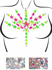 Наклейки на тіло Leg Avenue Bliss Neon Body jewels sticker O/S - картинка 1