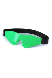 Маска на глаза NS Novelties ELECTRA BLINDFOLD GREEN - картинка 1