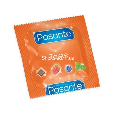 Презервативи Pasante Flavours condoms, 53мм, за 6 шт - картинка 1