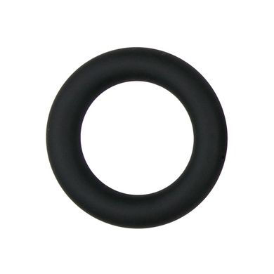 Кольцо на пенис силиконовое, черное, S - картинка 3