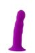Фалоімітатор термоактивний SOLID LOVE RIBBED PURPLE, Фіолетовий - зображення 3