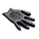 Текстурована рукавичка для стимуляції Master Series, чорна, One Size - зображення 3