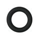 Кольцо на пенис силиконовое, черное, S - изображение 3