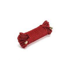 Мотузка для бондажу червона 10м Restraint Bondage vope UPKO - картинка 1