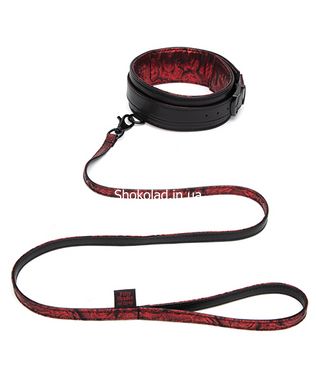 Поводок Fifty Shades of Grey Sweet Anticipation Reversible Faux Leather Collar and Lead - картинка 3