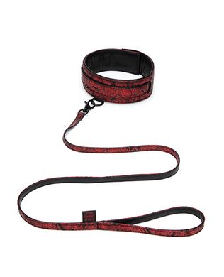 Поводок Fifty Shades of Grey Sweet Anticipation Reversible Faux Leather Collar and Lead - картинка 1