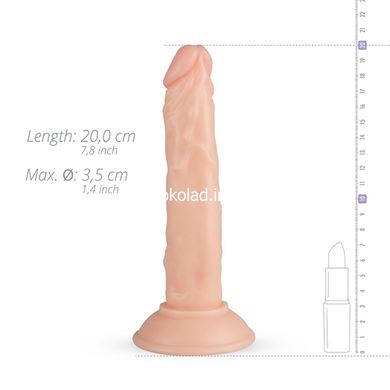 Реалистичный фаллоимитатор Real Fantasy Dylan Realistic Dildo - картинка 4