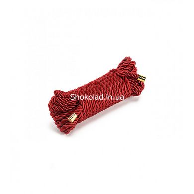 Мотузка для бондажу червона 10м Restraint Bondage vope UPKO - картинка 1