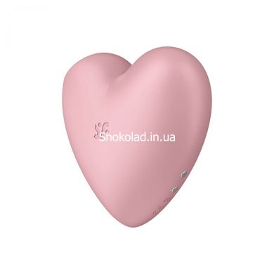 Кліторальний вібратор Серце Heart - Luftimpuls,рожевий - картинка 1