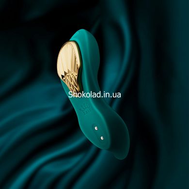 Вібратор в трусики AYA Zalo Turquoise Green на пульті керування - картинка 15