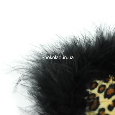 Маска на очі з хутром Flocky blindfold leopard - картинка 2