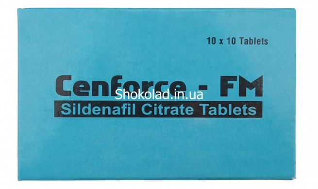 Збудливі таблетки для жінок Cenforce-FM (ціна за пластину 10 таблеток) - картинка 1